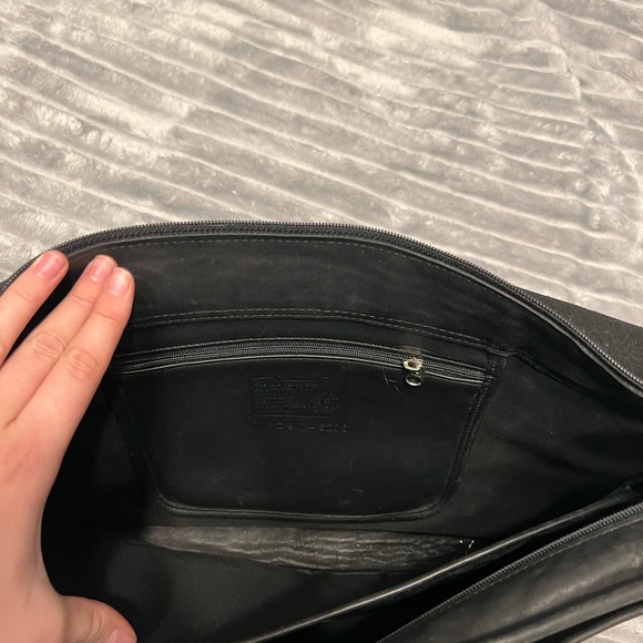 Vintage Coach Briefcase Black - Picture 8 of 9